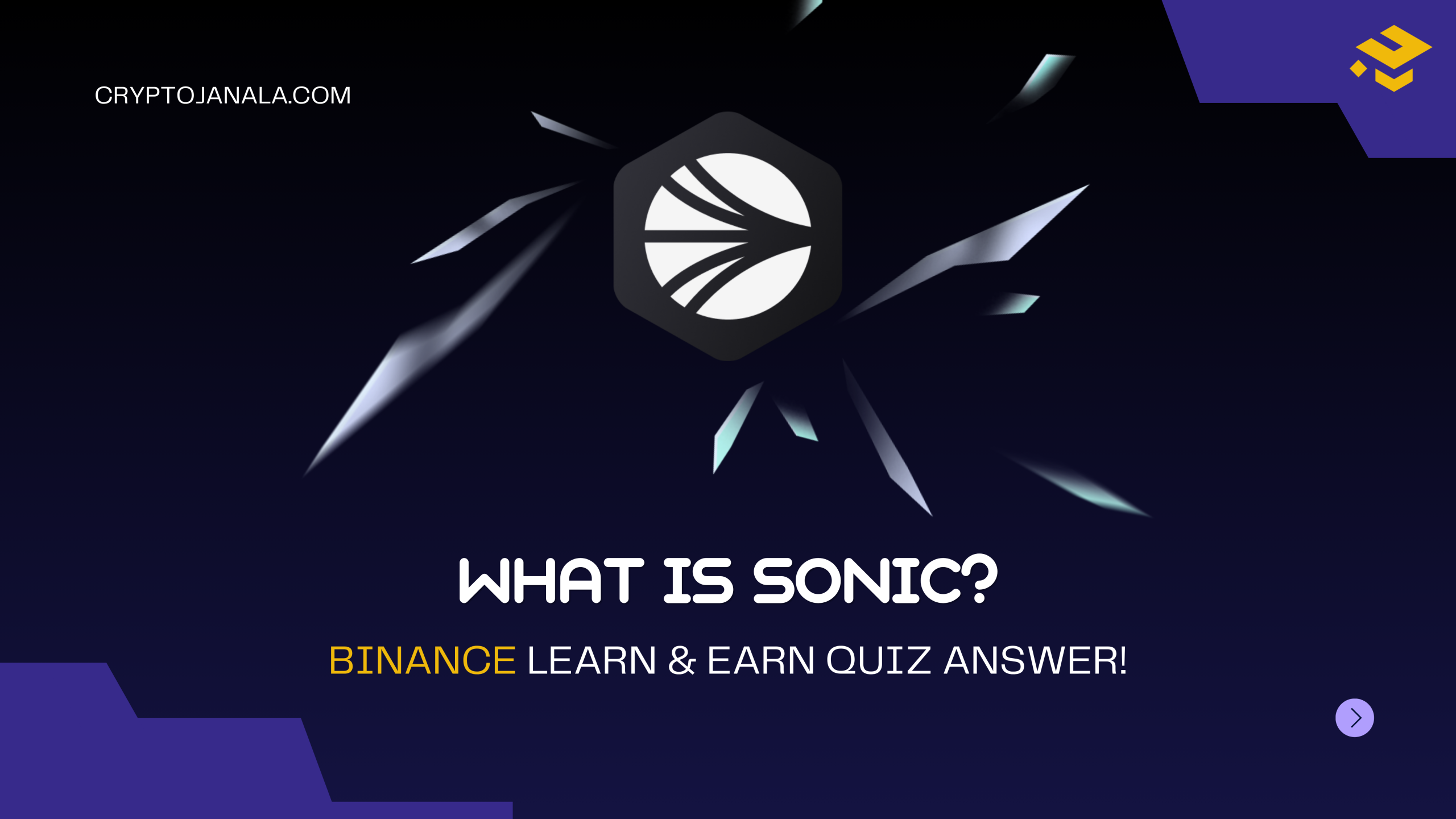 What is Sonic (S)? Binance Learn & Earn Quiz Answer!